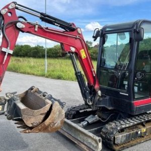 foto 2.7t minibagr Yanmar SV26, Powertilt, 3lopaty