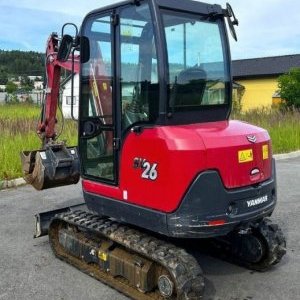 foto 2.7t minibagr Yanmar SV26, Powertilt, 3lopaty