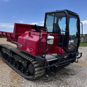 foto ZÁNOVNÍ dumper pás 6.3t na 3.5t/2m3 kabina otočná korba Yanmar