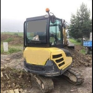 foto 2.7t minibagr Yanmar SV26, NOVÉ PÁSY 4lopaty