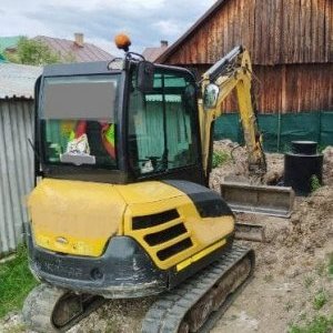 foto 2.7t minibagr Yanmar SV26, NOVÉ PÁSY 4lopaty