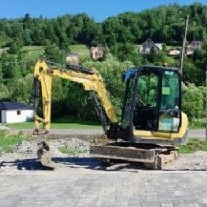 foto 2.7t minibagr Yanmar SV26, NOVÉ PÁSY 4lopaty